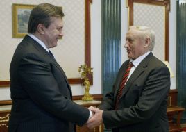 Виктор Янукович и Вячеслав Богуслаев