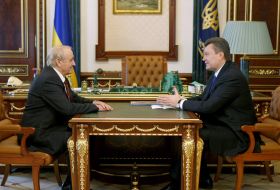 Виктор Янукович и Вячеслав Богуслаев