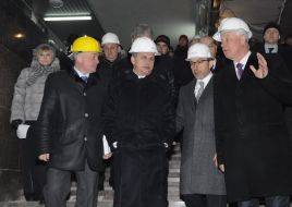 Boris Kolesnikov, Gennadiy Kernes, Aleksandr Krivtsov and Anatoliy Kravchuk