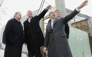 Boris Kolesnikov, Gennadiy Kernes and Aleksandr Krivtsov