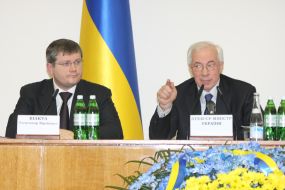 Nikolay Azarov and Aleksandr Vilkul