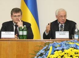 Nikolay Azarov and Aleksandr Vilkul