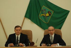 Михайло Добкін та Геннадій Кернес