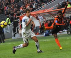 Douglas Costa and Alexei Polyansky
