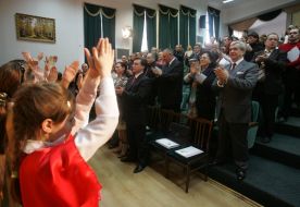 Participants of ”Rodnaya Otchizna” constituent convention