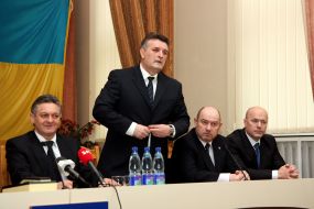 Viktor Rusin, Valdimir Lizanets, Sergey Ratushnyak and Aleksandr Ledida