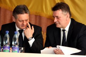 Viktor Rusin and Aleksandr Ledida