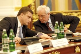 Микола Азаров та Сергій Льовочкін