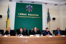 Viktor Babenko, Anatoliy Naumenko, Aleksandr Vilkul and Sergey Popkov