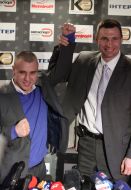 Vitaliy Klichko and Maksim Bursak