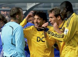 Edmar, Marko Devic and Papa Gueye