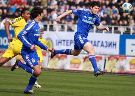 Leandro Almeida, Taras Michalik and Jackson Coelho