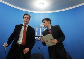 Niko Lange and Yevgeniy Bogodistov