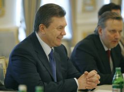 Andrey Goncharuk and Viktor Yanukovich