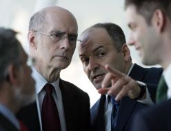 Strobe Talbott and Victor Pinchuk