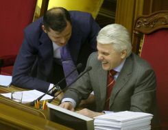 Oleg Lyashko and Vladimir Litvin