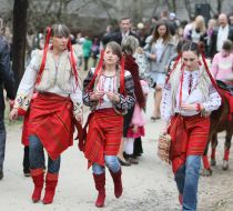 Участницы этнографического фестиваля «Велика Гаївка»