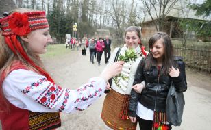 Участницы этнографического фестиваля «Велика Гаївка»