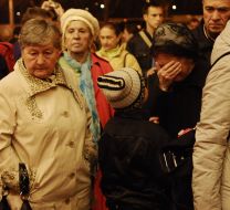 Учасники акції ”Запали свічку пам’яті”