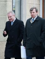 Grigoriy Surkis and Nikolay Kmit