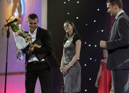 Vasily Lomachenko, Anna Bessonova and Andrey Shevchenko