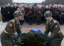 Honoured guard company soldiers