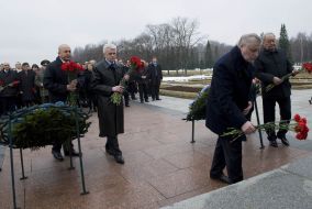 Vladimir Litvin, Sergey Mironov and Ural Mukhamedzhanov