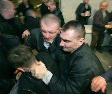 Потасовка во время открытия фотовыставки