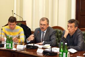 Oles Dony, Andrey Senchenko and Aleksandr Bondar