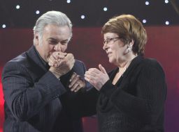 Anatoly Khostikoev and Zinaida Turchina