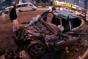 Broken car