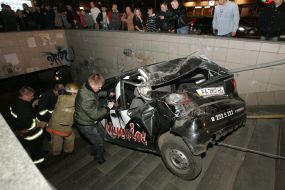 Broken car