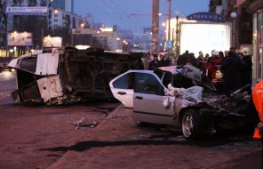 Broken car