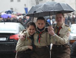 Ukrainian scouts