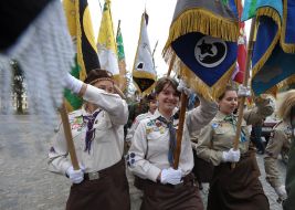 Ukrainian scouts