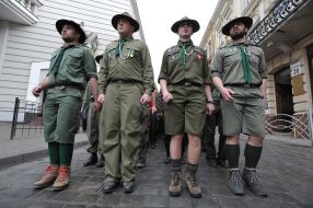 Ukrainian scouts