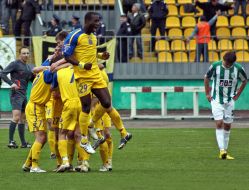 The players of FС ”Zakarpatye” (Uzhgorod)