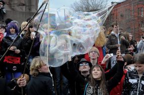 A day of soap-bubbles