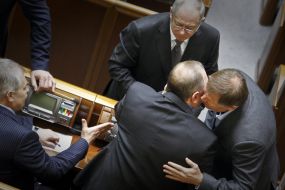 The deputies from Party of Regions