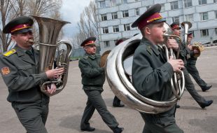Musicians of military orchestra