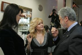 Lyudmila Rusalina, Kseniya Shchavinskaya and Milan Paevich