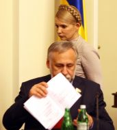 Yuliya Timoshenko and Yury Karmazin
