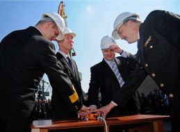 Boris Kozyr, Valdimir Saldo, Andrey Gradil and Andrey Yegorov