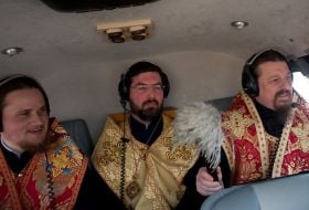 Епископ Серафим, архиепископ Иоанн и епископ Иосиф