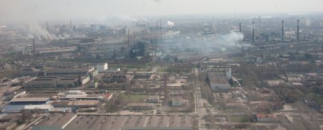 Panorama of Zaporozhye