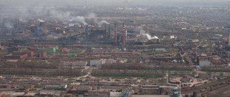 Panorama of Zaporozhye