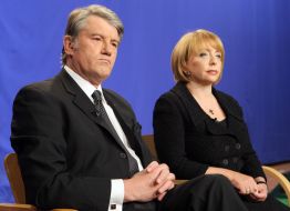 Viktor Yushchenko and Yekaterina Yushchenko