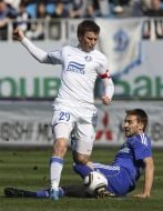 Milos Ninkovic and Ruslan Rotan