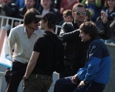 Artyom Milevskiy, Aleksandr Aliyev and Yevgeniy Seleznyov