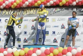 Dmitry Puzanov, Vitaly Popkov and Adriano Angeloni